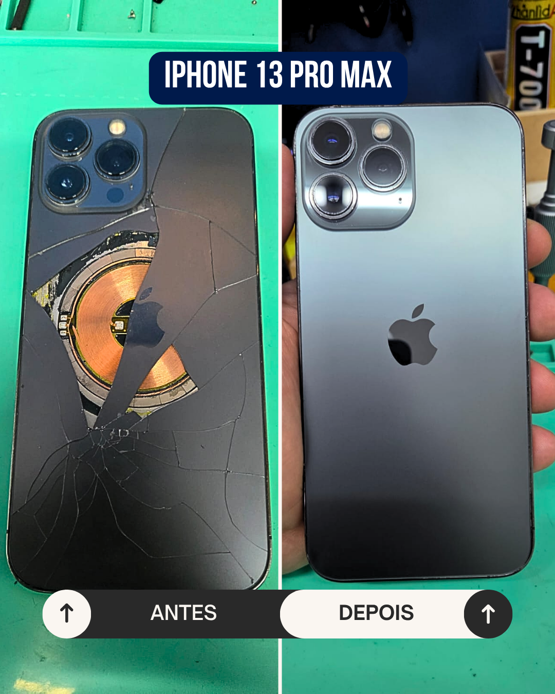 Reparo Antes e Depois 4